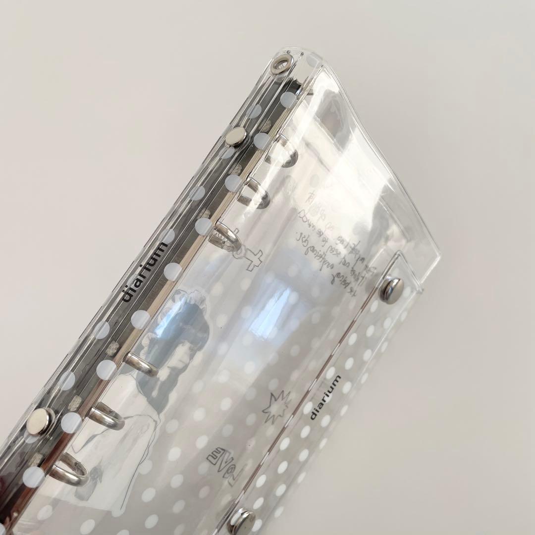 早い者勝　韓国　貯金　バインダー　カバー　A6 pvc diarium No.2