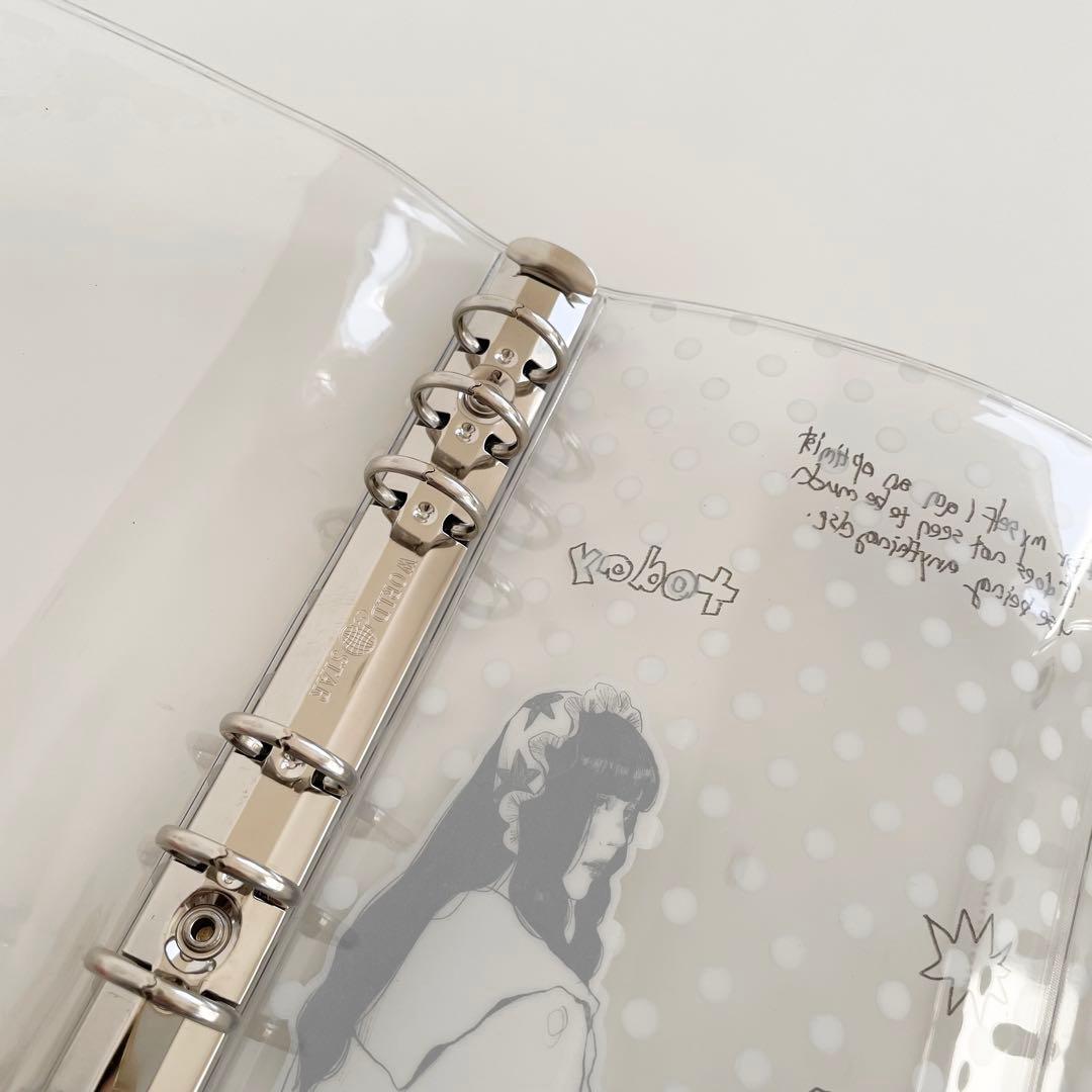 早い者勝　韓国　貯金　バインダー　カバー　A6 pvc diarium No.2