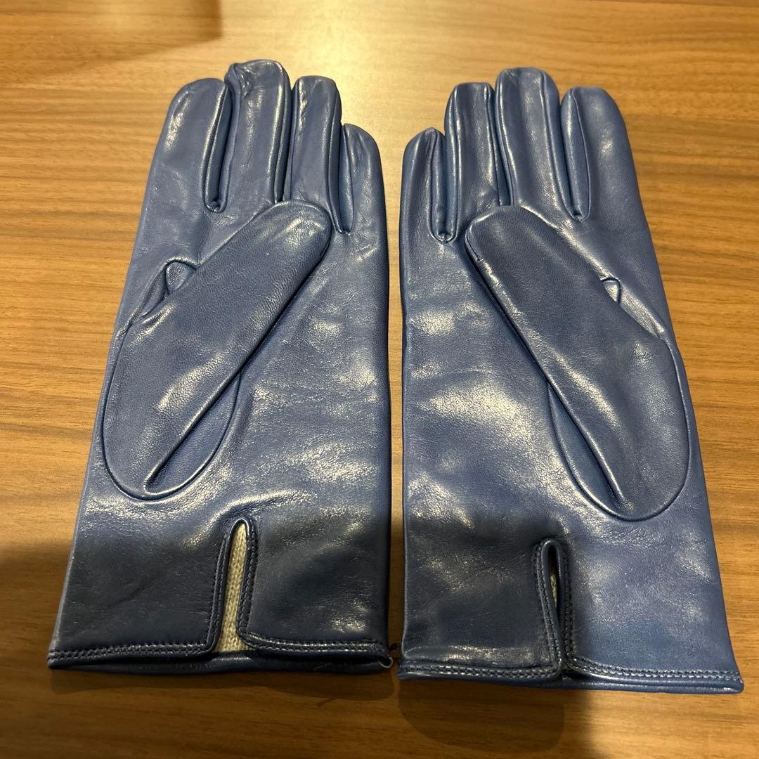 メローラ　手袋　ナパレザー　ブルー　7.5インチ