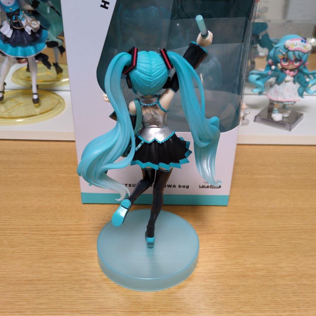 TENITOL 初音ミク UWA ふわふわ可愛い笑顔バッグ