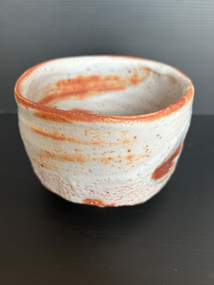 志野茶碗 (春暁窯　加藤 春暁 作)