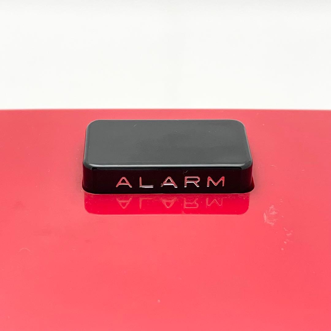 【美品】セイコー パタパタ時計 SEIKO DP692T 赤 昭和レトロ