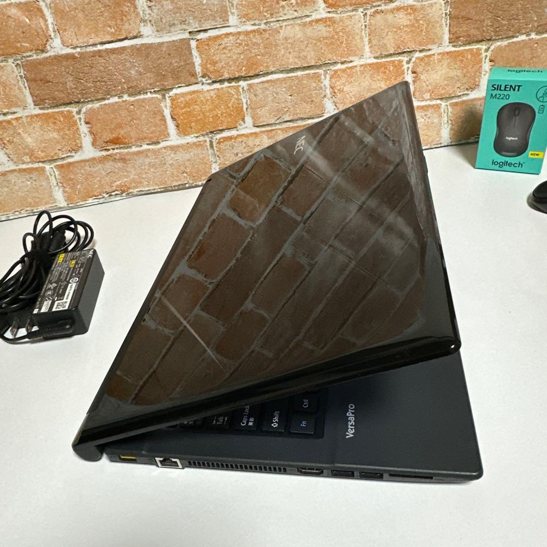 美品　NEC VersaProノート PC Webカメラ　SSD Win11
