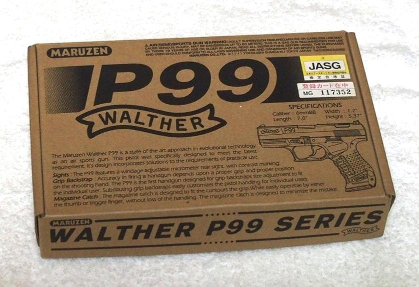 マルゼン Walther P99 ワルサー ガスガン