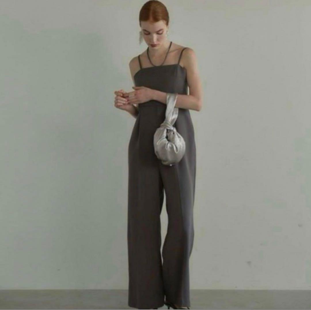 【オケージョン】【結婚式】【パーティ】シースルー チュール&オールインワンドレス