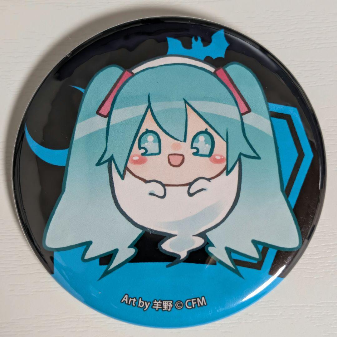 初音ミク 缶バッジ Halloween Mad Tea Party