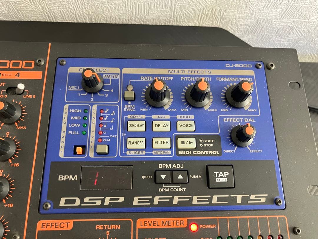 ☆超超激レア ROLAND DJ2000 ミキサー 名機 ローランド