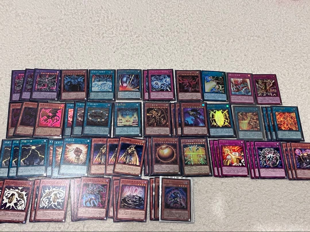 遊戯王 三幻神デッキパーツ ラーの翼神竜 オベリスクの巨神兵 オシリスの天空竜