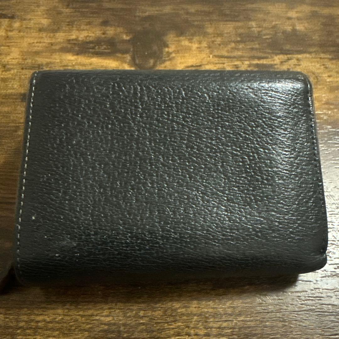 Vivienne Westwood 黒 三つ折り財布
