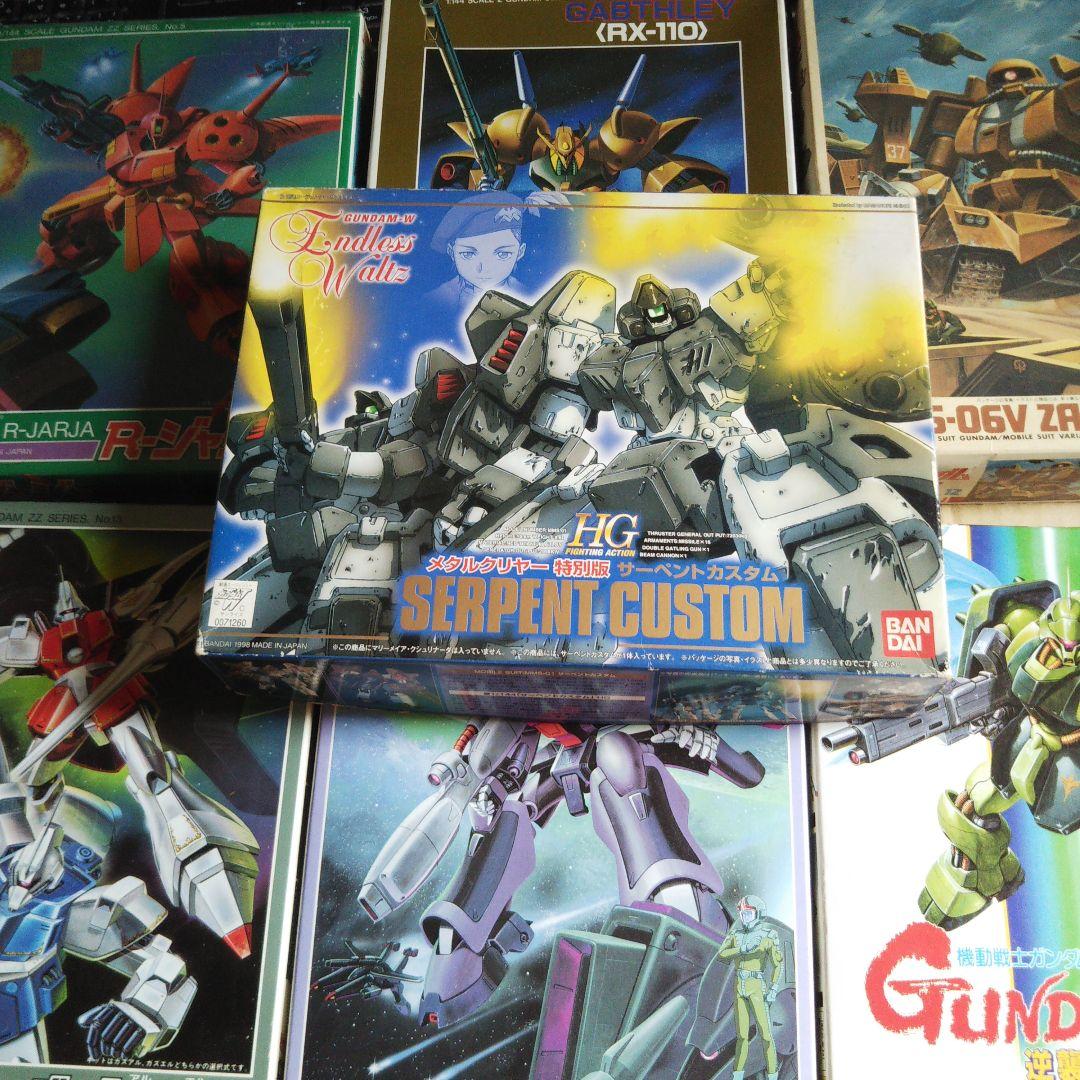 中古 ガンプラ旧作セット Rジャジャ サーペント、ザクタンク他