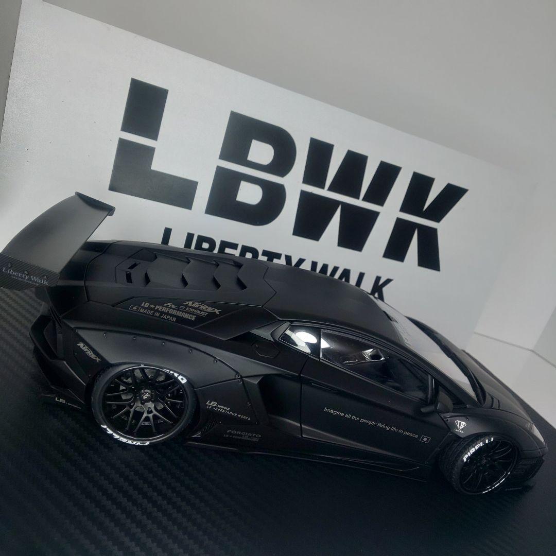 〓シゲ〓1/18スケール〓LBWKアヴェンタドール〓オートアート〓