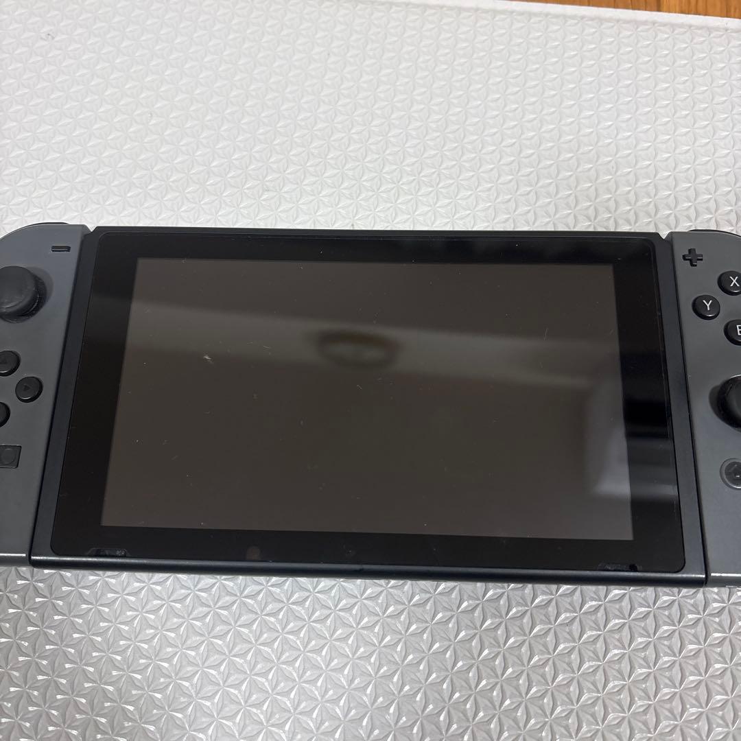 Nintendo Switch グレー本体 付属品付き&公式ソフトケース付