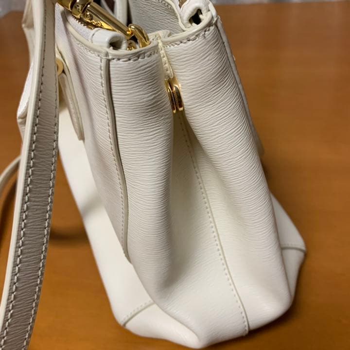 ローレンラルフローレン//2wayバッグ　ホワイト