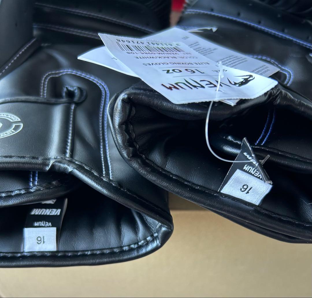 VENUM ヴェナム ELITE ボクシンググローブ 16オンス　新品タグ付き