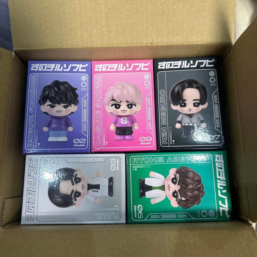 Man ON すのチル ソフビ 5体セット
