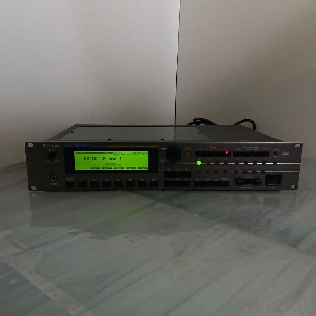 良品　完動品　Roland XV-5080ローランド 音源モジュール