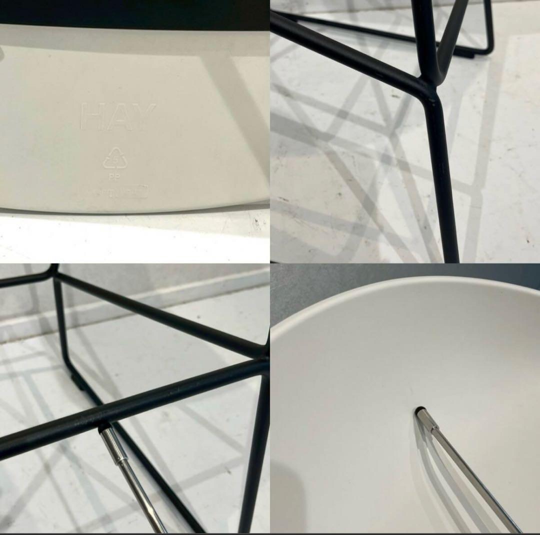 HAY/ヘイ/アバウトアスツール　バースツール　ハイ　カウンターチェア　ホワイト