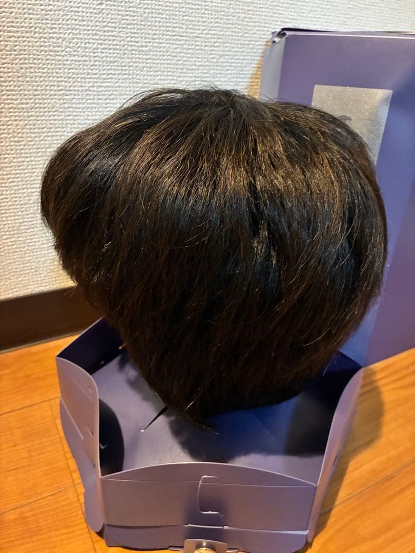 美品　フォンテーヌ　人毛ミックス　ウィッグ　ショート　医療用にも