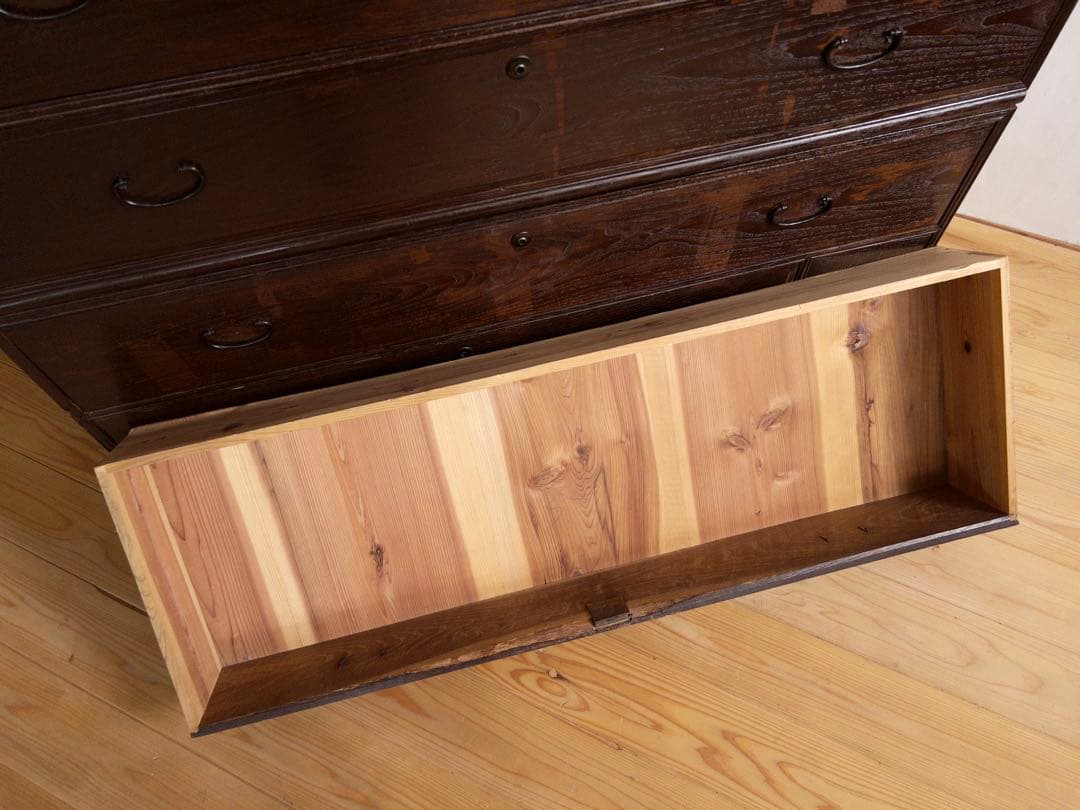 大型　和箪笥　高さ約159㎝　古道具　古家具　和家具　ビンテージ　アンティーク