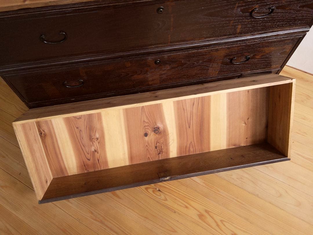 大型　和箪笥　高さ約159㎝　古道具　古家具　和家具　ビンテージ　アンティーク