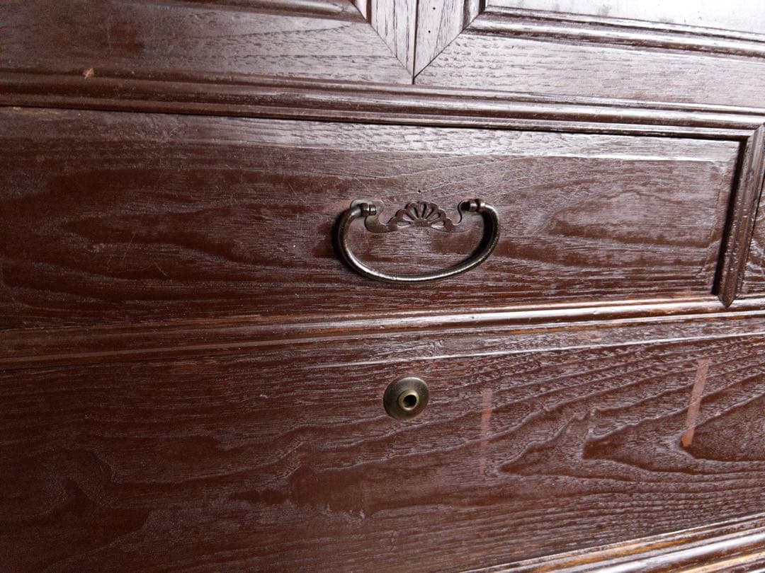 大型　和箪笥　高さ約159㎝　古道具　古家具　和家具　ビンテージ　アンティーク