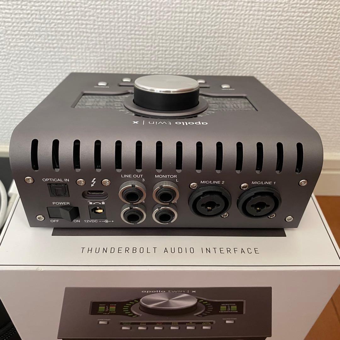 【UAD】Apollo Twin X QUAD【オーディオインターフェイス】