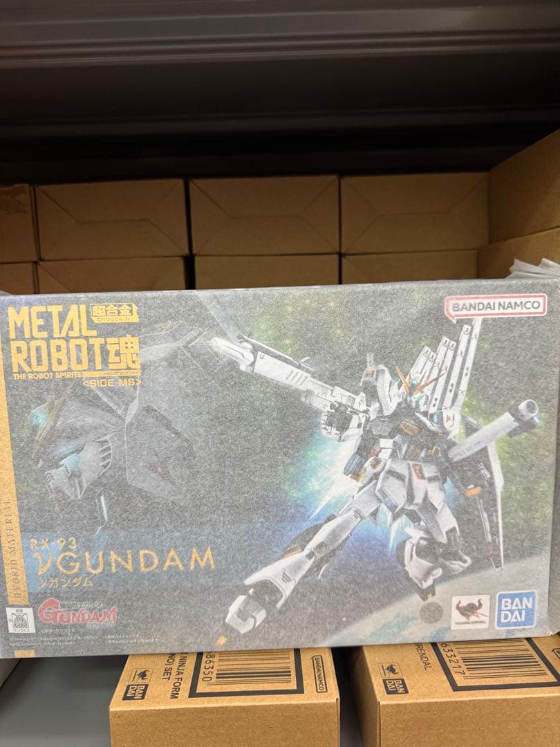 新品未開封品L ROBOT魂 ＜SIDE MS＞ νガン gundam%