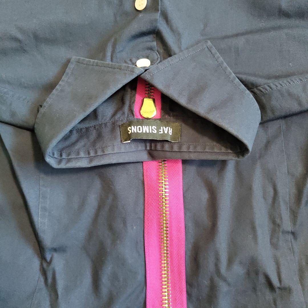 RAF SIMONS 名作　バックジッパー　ノースリーブトップス ラフシモンズ