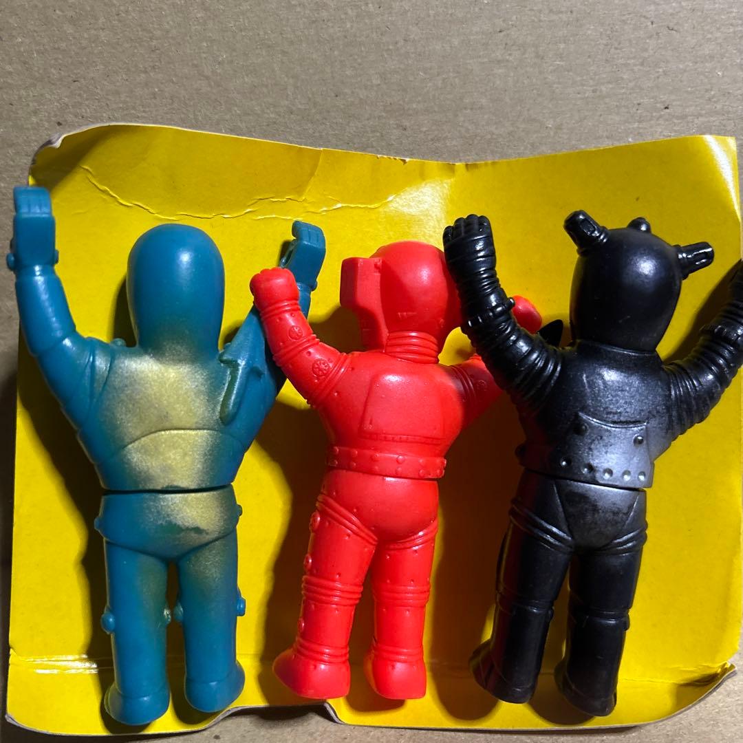 【中古品】ブルマァクのロボットシリーズ スーパーロボットレッドバロン 3体セット