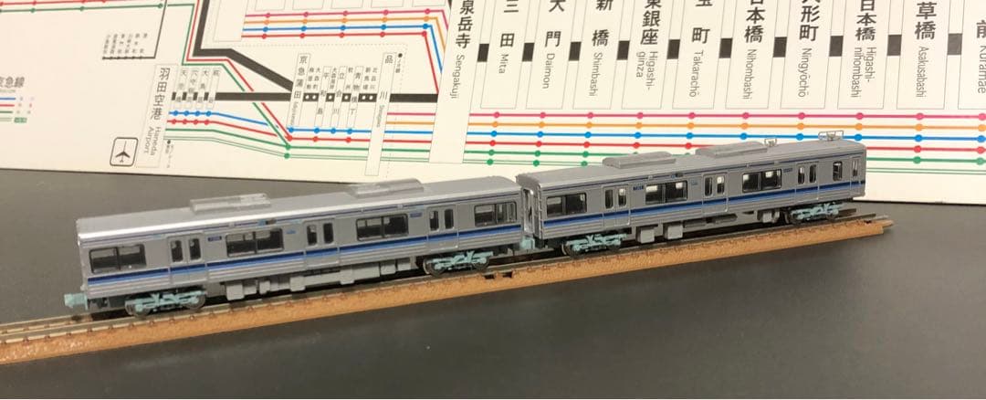 管理番号1609 北総7300形 Nゲージ塗装済キット素人組立品 4両