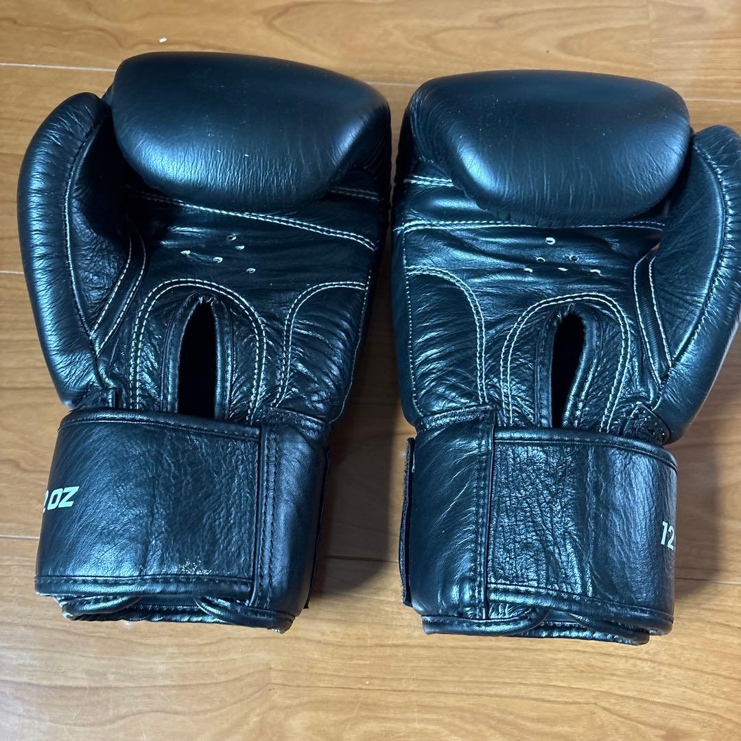 K-1 ボクシンググローブ 12oz ブラック