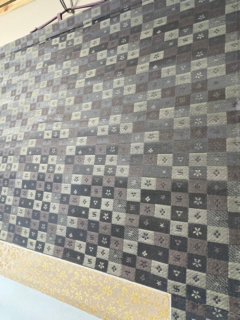 掛軸 馬場汀舟作  「 漢字」874