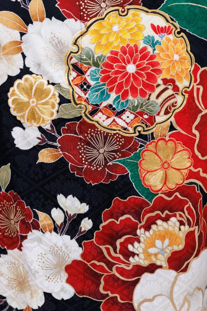 ≪美品≫正絹　振袖9点フルセット【806】【150cm~160cmの方用】