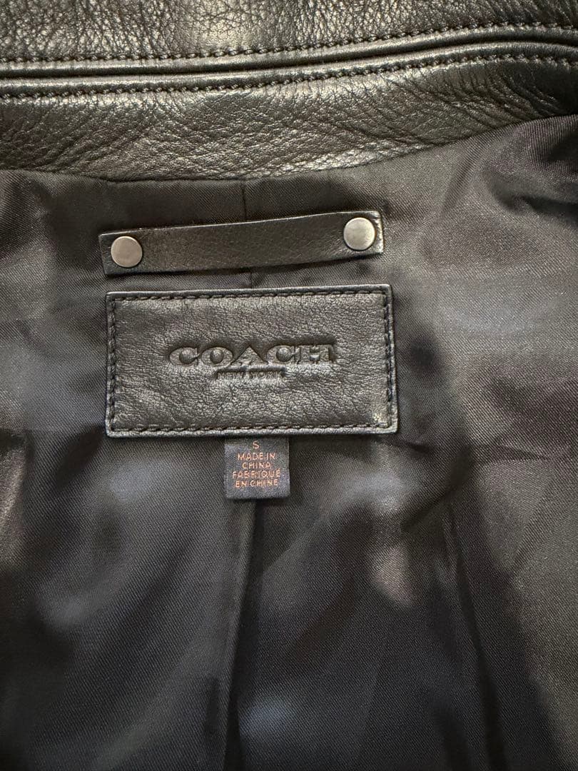 COACH コーチ　レザージャケット