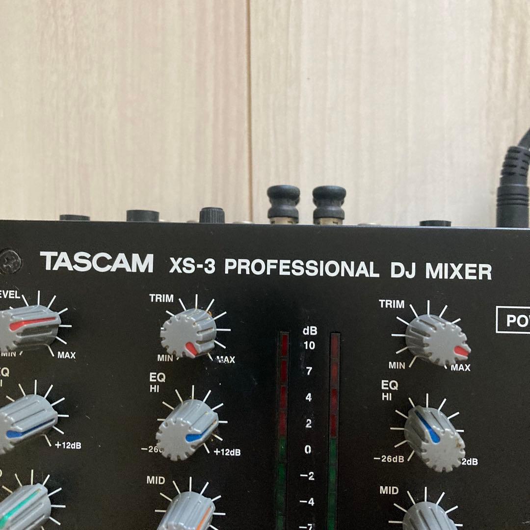 【美品♪】TASCAM XS-3 プロフェッショナル DJミキサー