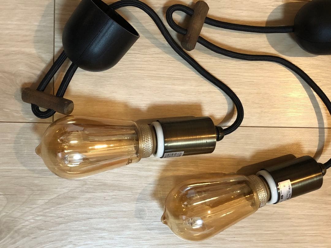 後藤照明　ペンダントライト 2つセット（LED電球付き）