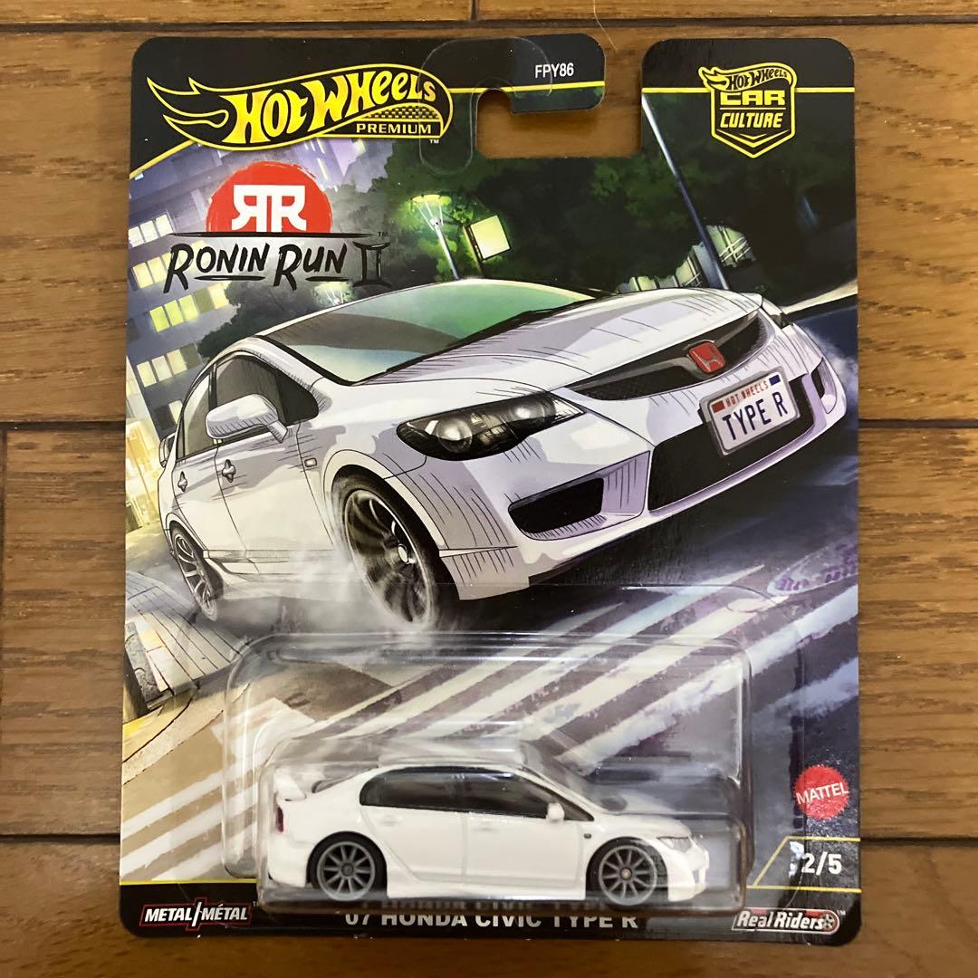 ホットウィール ホンダ シビック タイプR 日産 プリメーラ 2種類20個セット