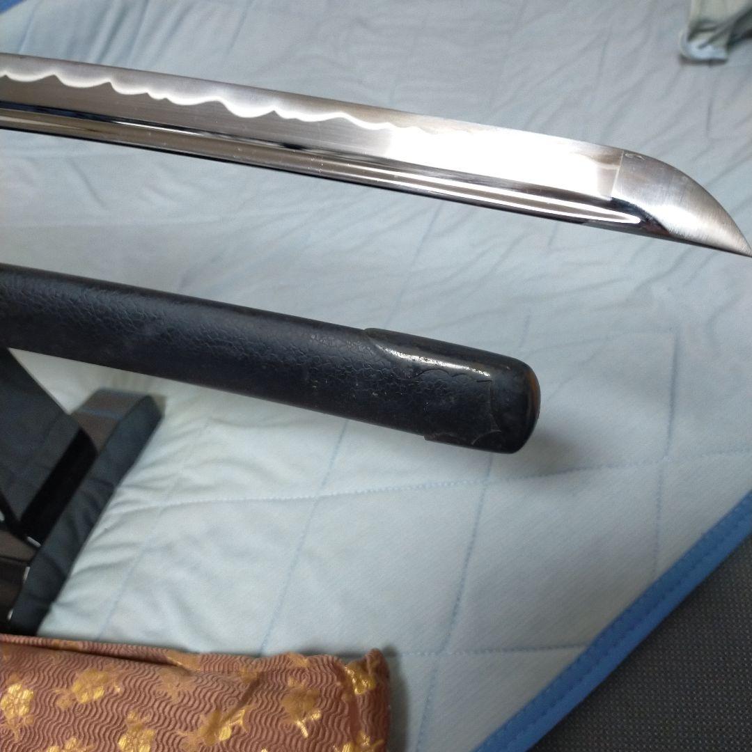 居合刀　模造刀　武蔵拵 二十四代　藤原兼房　日本刀　刀剣　特選　刀袋　革巻