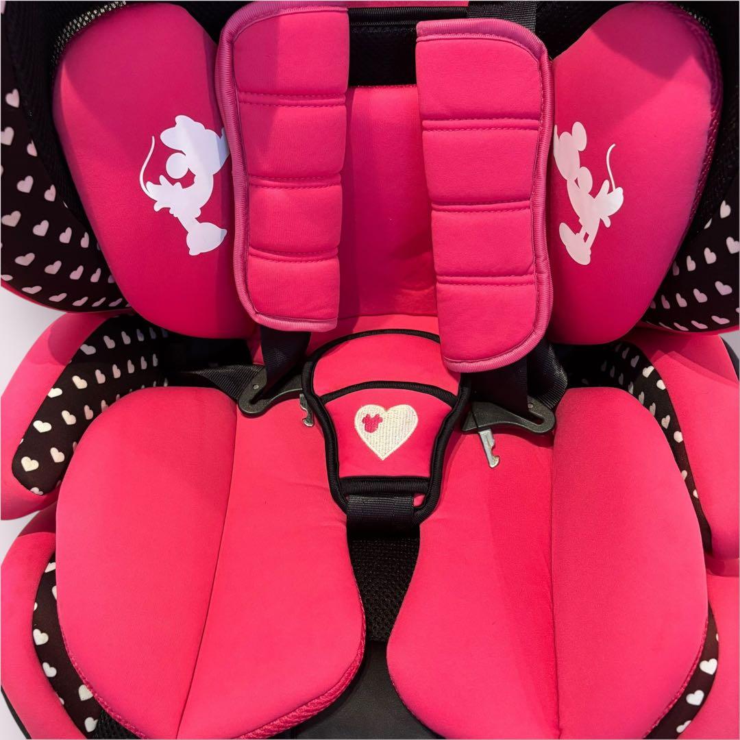 HG ミニーマウス チャイルドシート ピンク 限定モデル 西松屋 廃盤