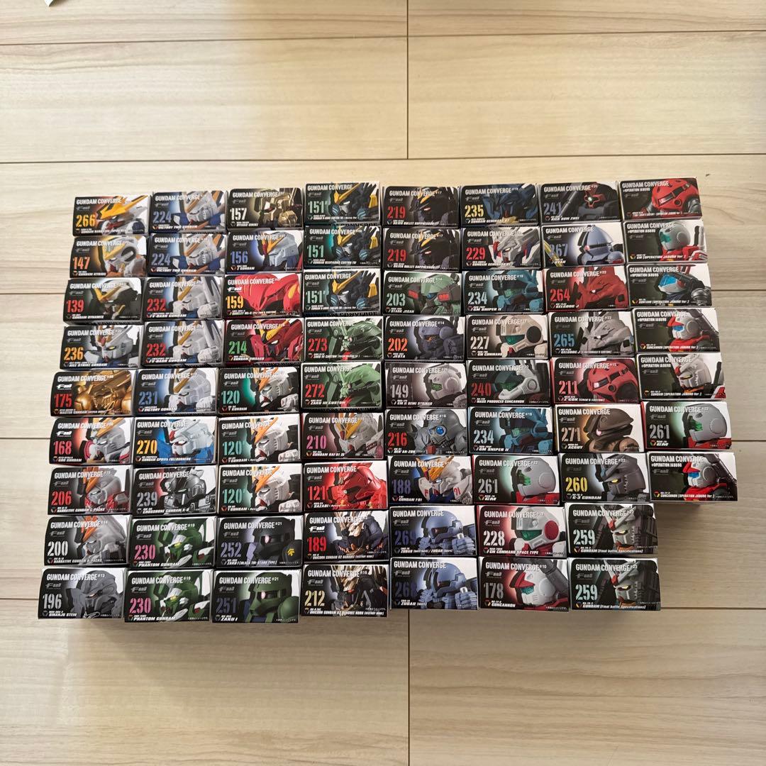 新品未開封　ガンダムコンバージ　まとめ売り　70体