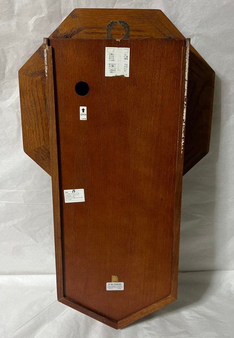 セイコー ディズニータイム ミッキーマウス 木製振り子時計　ディズニー