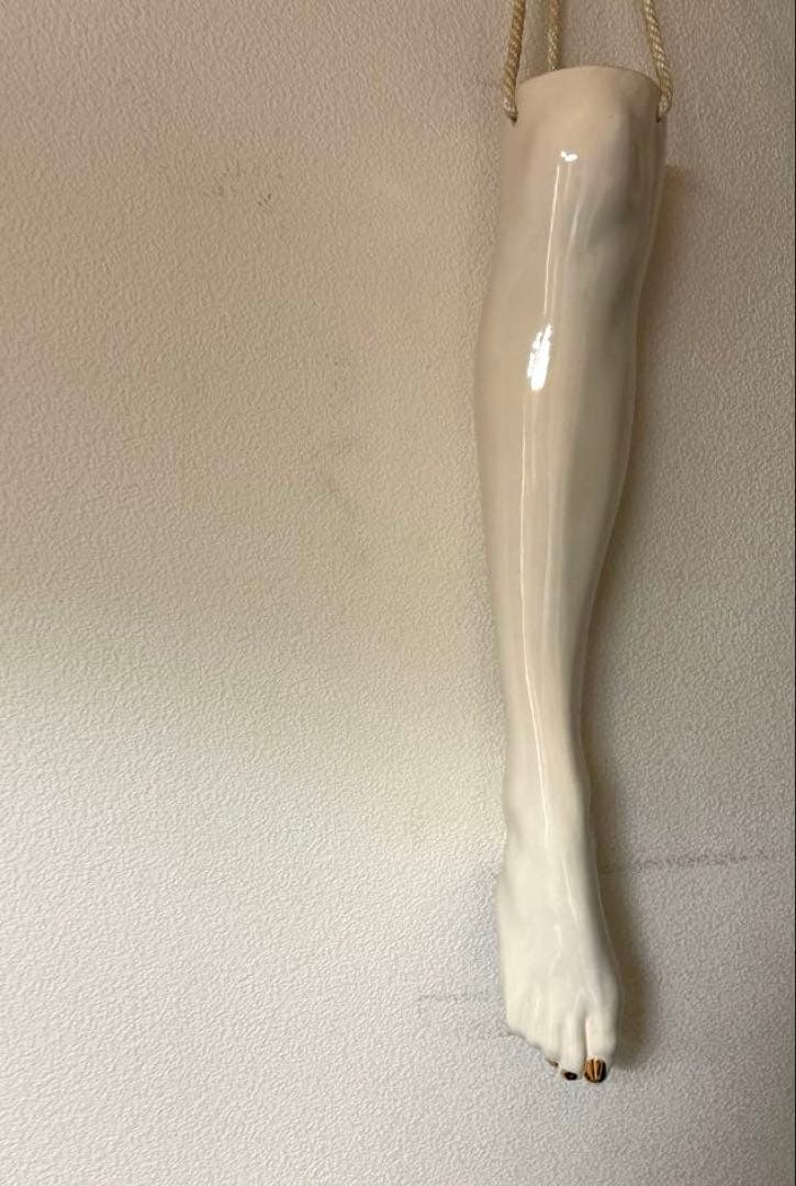 【陶器のアート彫刻1981】レッグトルソーやフラワーベースにも＠サンフランシスコ