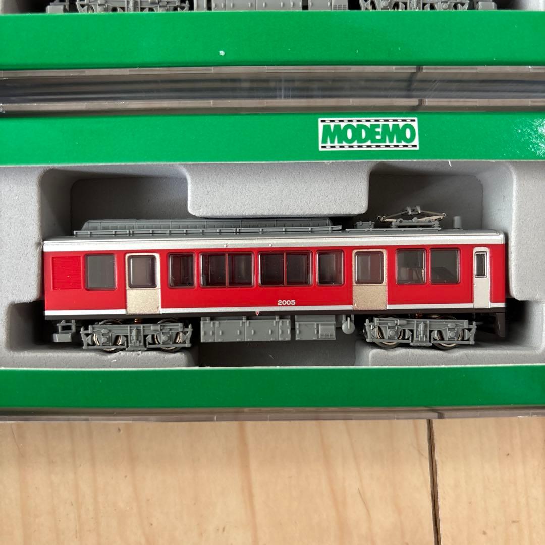 nゲージ モデモ 箱根登山鉄道 NT163 レーティッシュ塗装