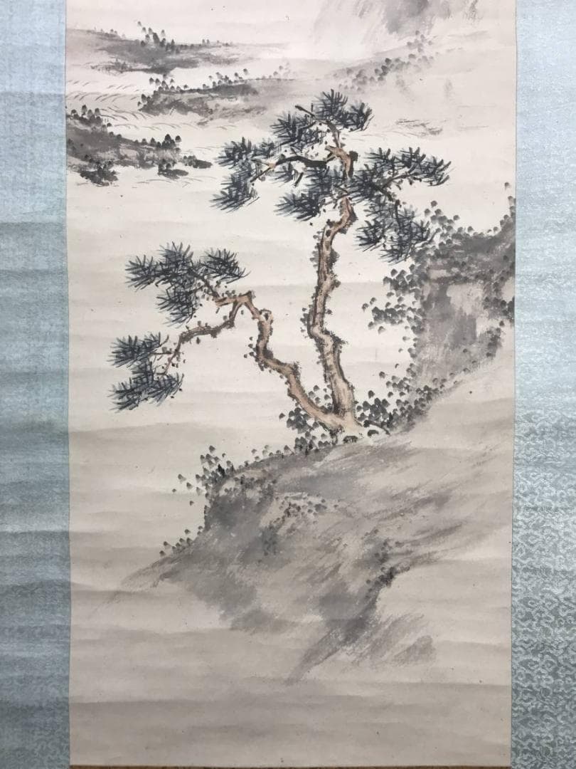 真作/百々廣年/百錬祇翁禅師/山水/三幅対/江戸後期/掛軸/名家伝来AE-289