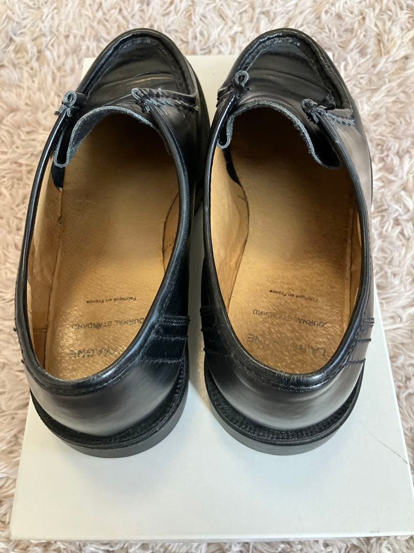 クレマン ジャーナルスタンダード チロリアンシューズ モカシン 黒