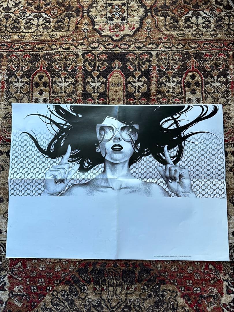 横尾忠則　グッチ　ポスター