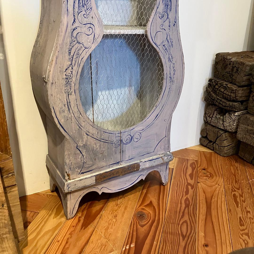 フランス　アンティークキャビネット　鳥小屋風