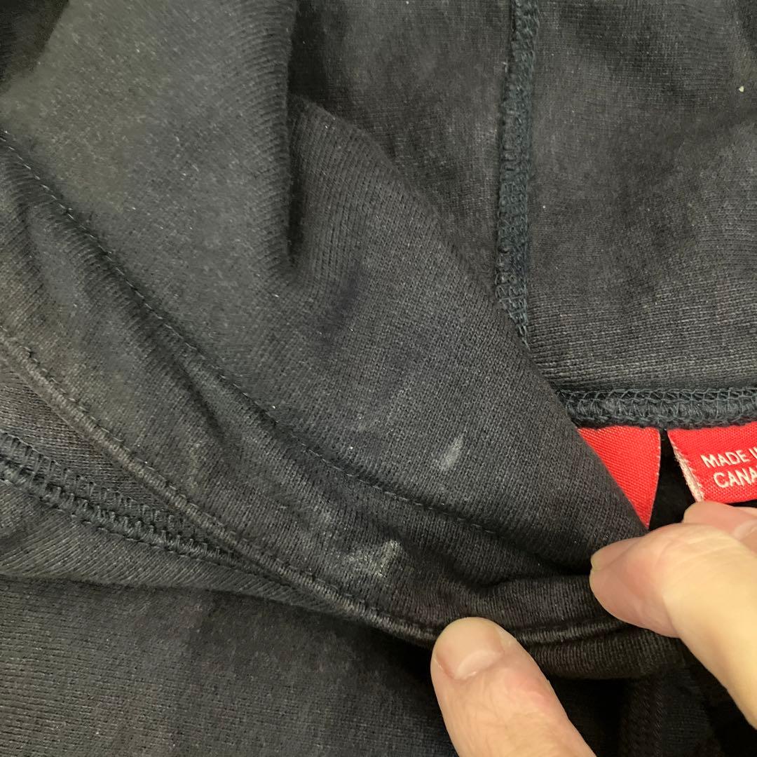 Supreme Sロゴ刺繍 パーカー