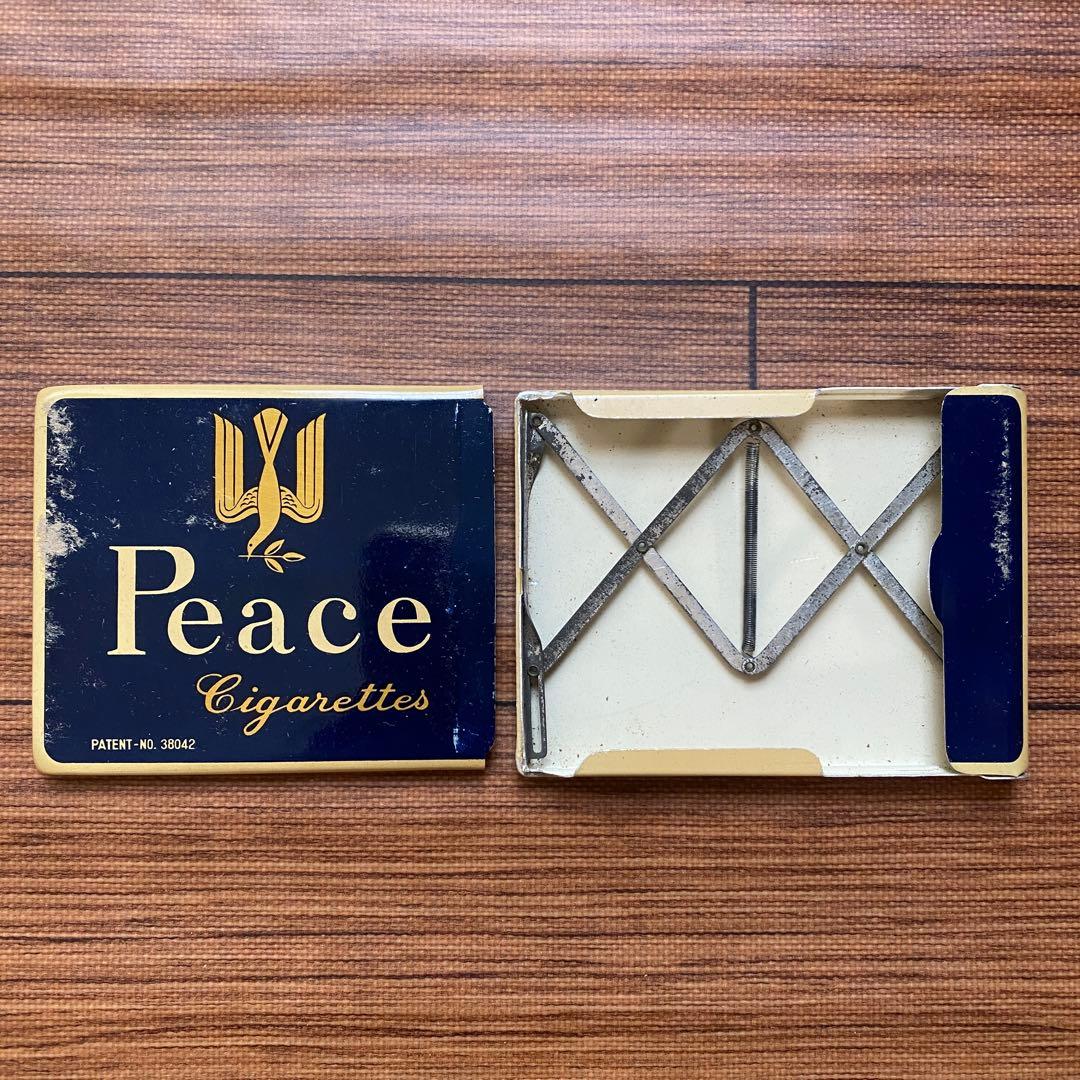 希少 「 Peace 」 ピース シガレットケース 昭和レトロ　たばこケース