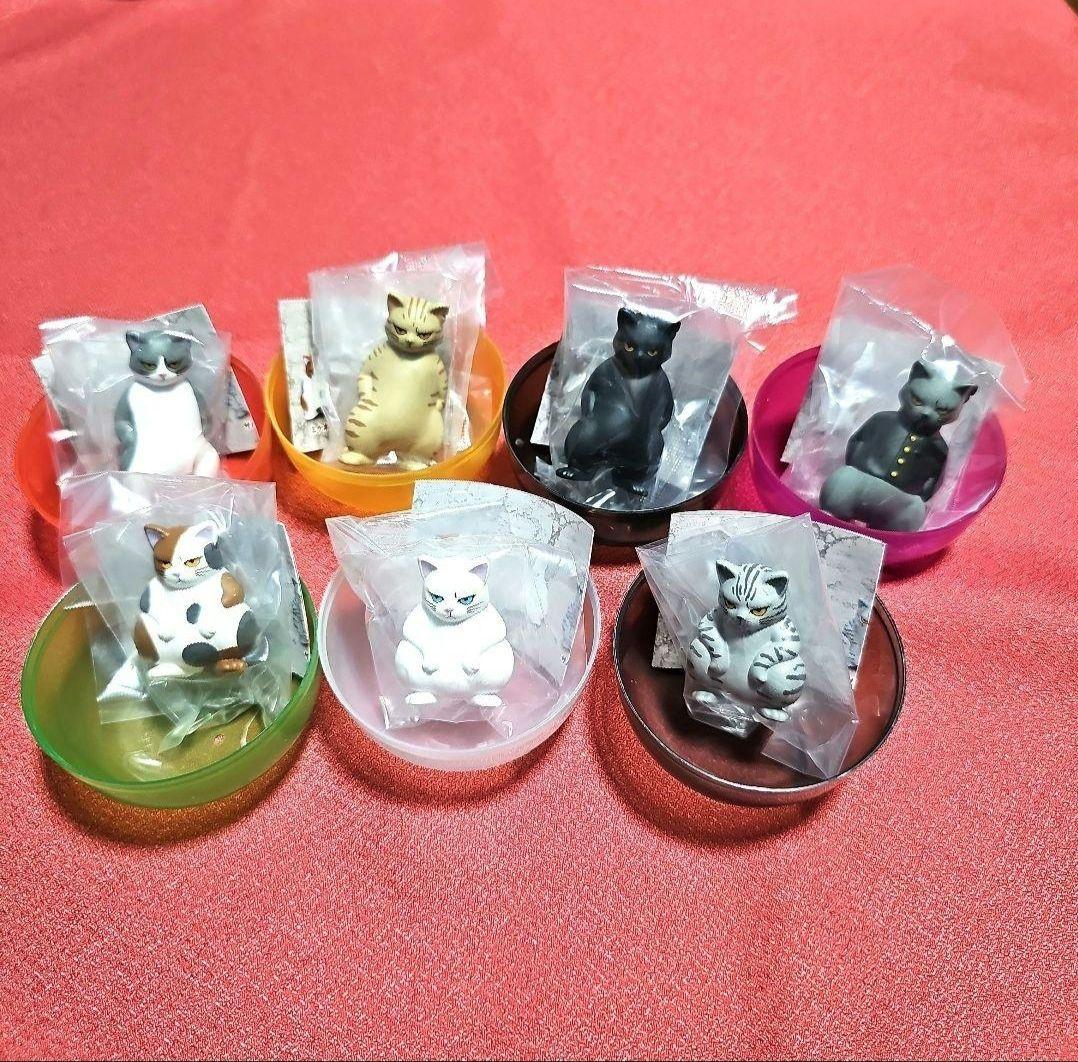 ② グレネコ マスコットフィギュア 全7種類 コンプ ガチャ